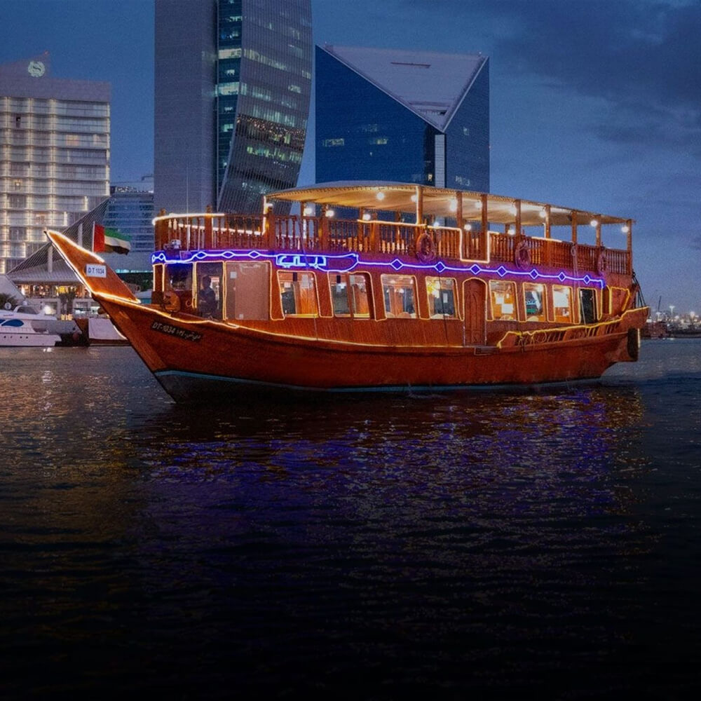 Dhow Cruise Dinner Dubai Creek